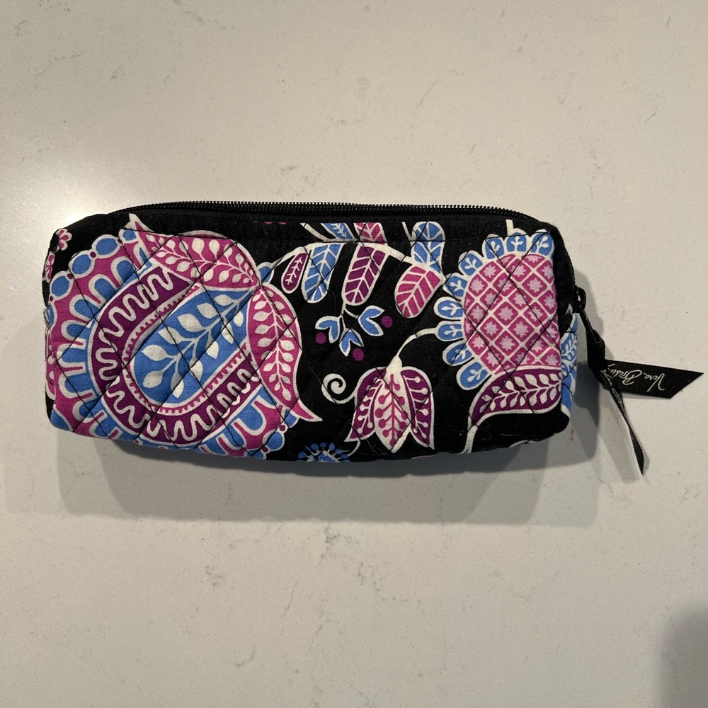 Vera Bradley Alpline Floral cosmetic bag